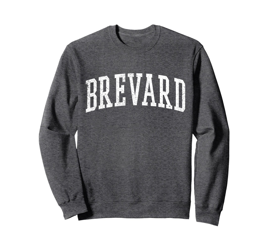 Varsity Distressed Brevard County Sweatshirt - Casual Everyday Wear Unisex - T-Shirt, Sweatshirt, Hoodie
