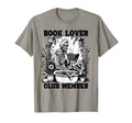 Book Lover Club Member Skeleton T-Shirt - Streetwear Style for Adults - T-Shirt, Sweatshirt, Hoodie