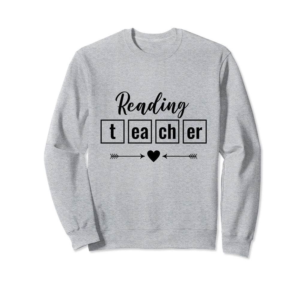 Reading Teacher Book Books Teaching Sweatshirt - Custom Art Print Unisex - T-Shirt, Sweatshirt, Hoodie
