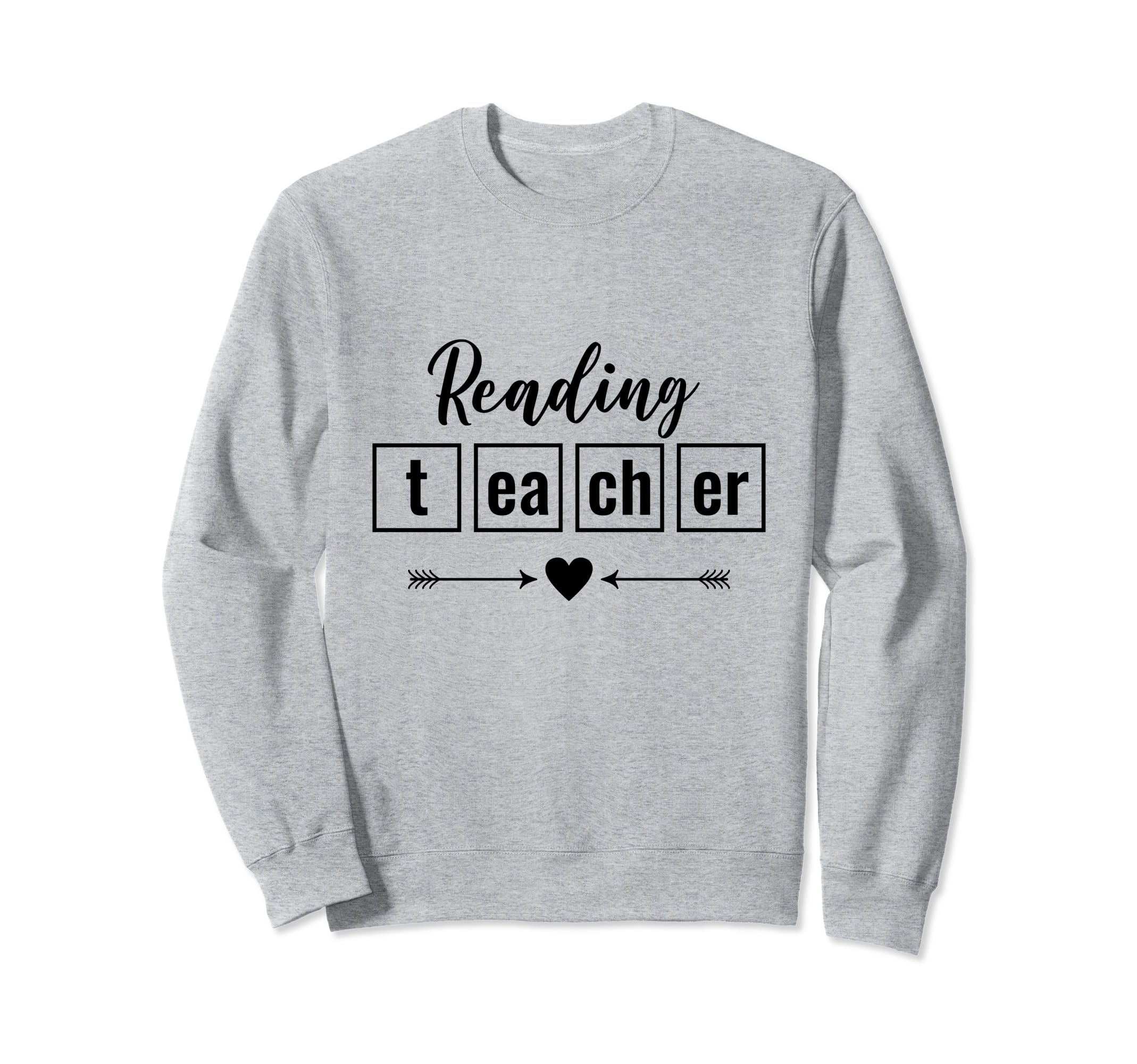 Reading Teacher Book Books Teaching Sweatshirt - Custom Art Print Unisex - T-Shirt, Sweatshirt, Hoodie