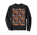 Cats And Books Librarian Bookish Sweatshirt - Custom Art Print for Adults - T-Shirt, Sweatshirt, Hoodie