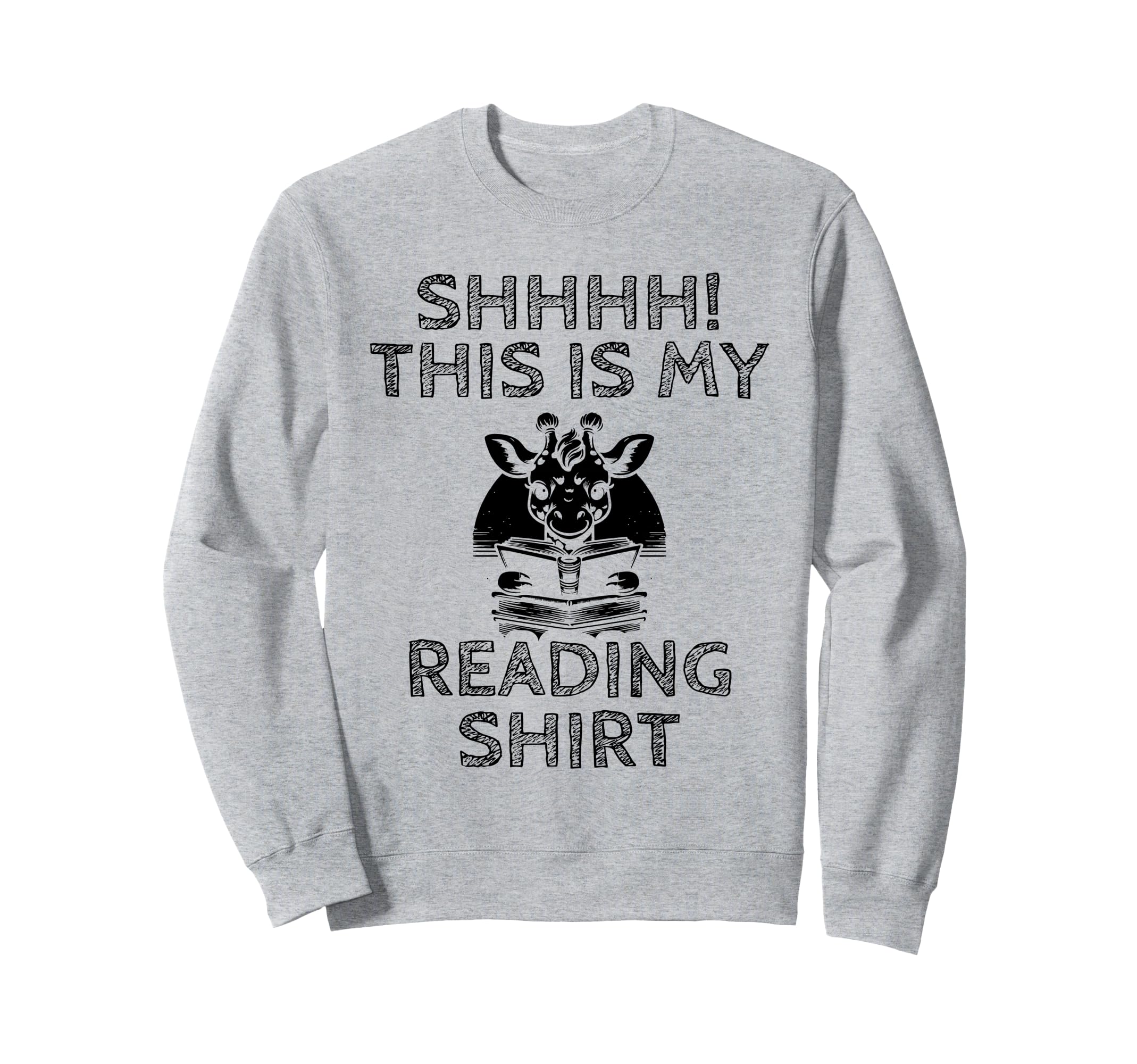 This Is My Reading Library Book Sweatshirt - Unique Graphic for Adults - T-Shirt, Sweatshirt, Hoodie