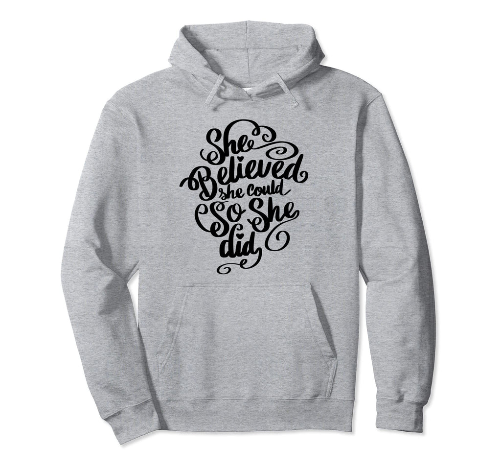 Graduation 2023 Motivational She Hoodie - Aesthetic Graphic for Adults - T-Shirt, Sweatshirt, Hoodie