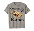 Coffee And Books Pastel Drawing T-Shirt - Streetwear Style Men Women - T-Shirt, Sweatshirt, Hoodie
