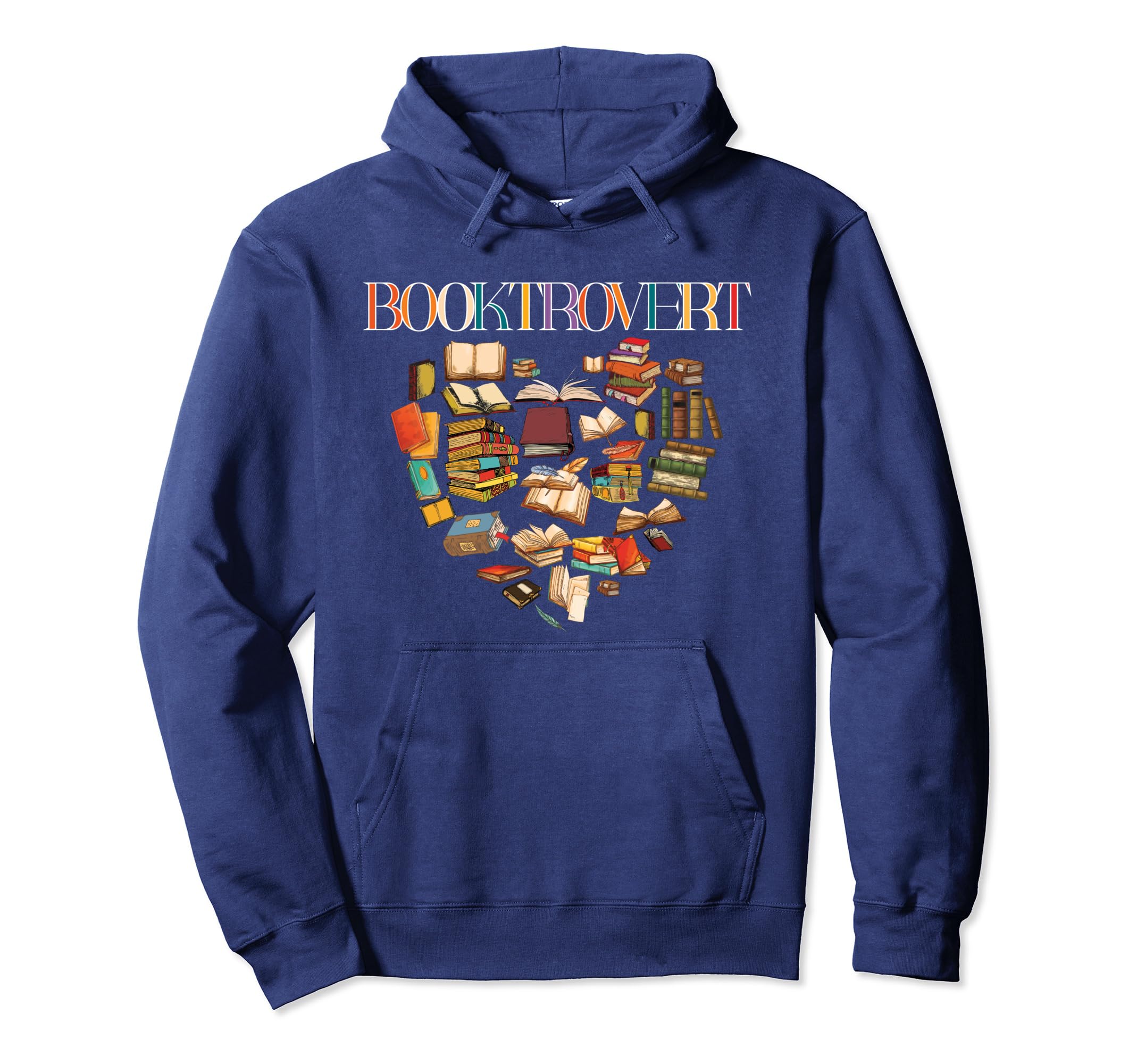 Booktrovert Books Lover Bookish Hoodie - Aesthetic Graphic for Adults - T-Shirt, Sweatshirt, Hoodie