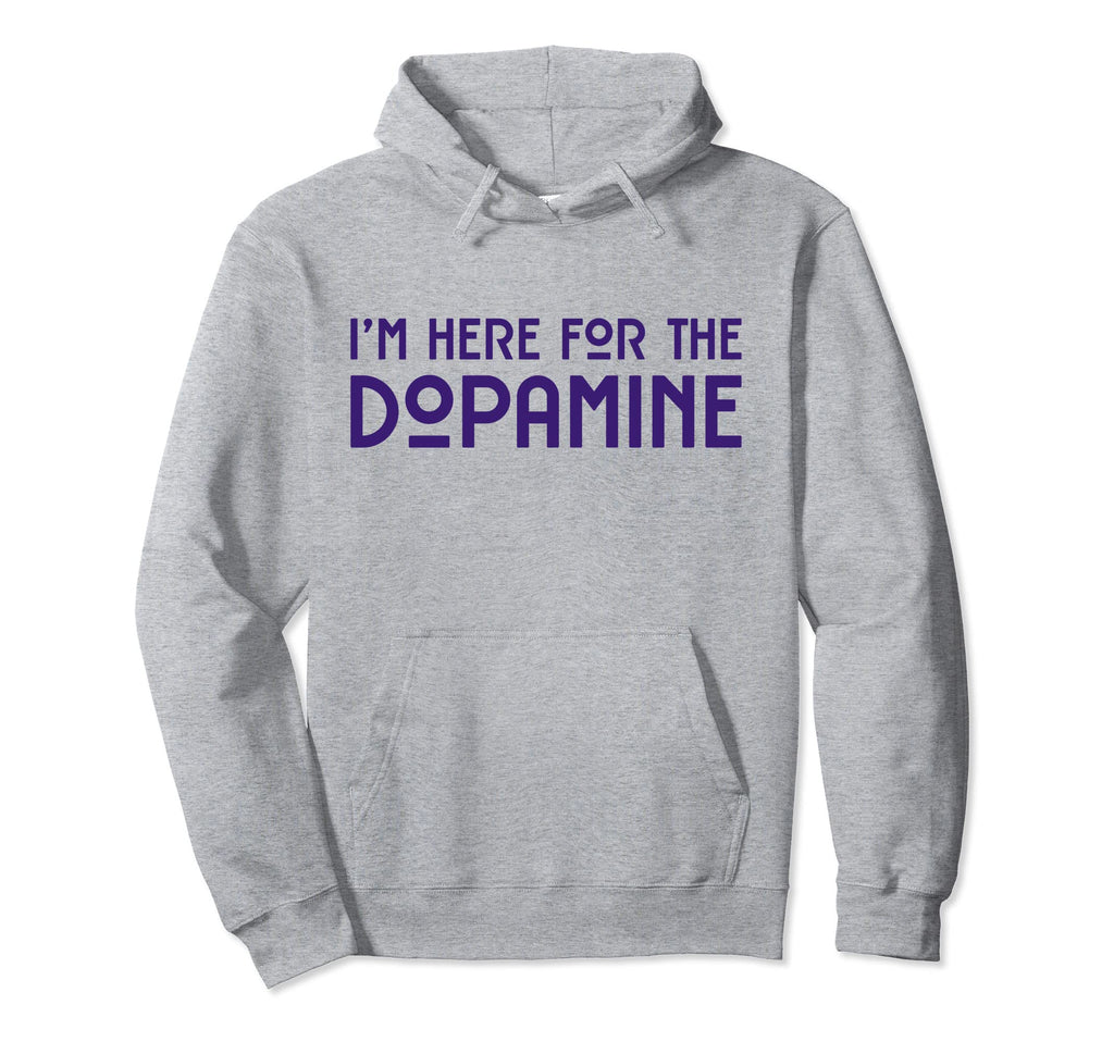 Funny Adhd Im Here Dopamine Hoodie - Casual Everyday Wear for Adults - T-Shirt, Sweatshirt, Hoodie