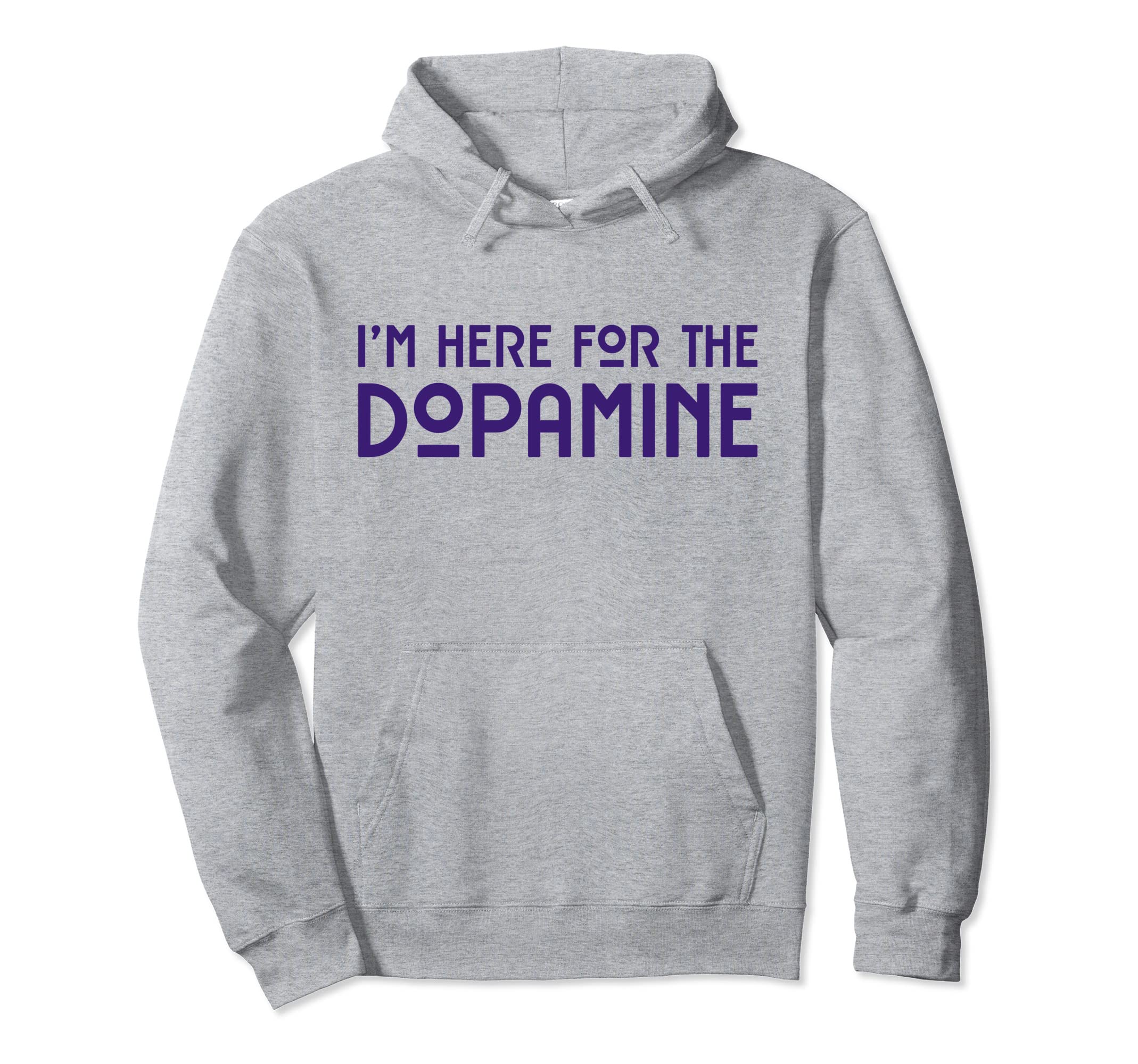 Funny Adhd Im Here Dopamine Hoodie - Casual Everyday Wear for Adults - T-Shirt, Sweatshirt, Hoodie