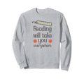 Smut Reader Funny Reading Gift Sweatshirt - Minimalist Print Men Women - T-Shirt, Sweatshirt, Hoodie
