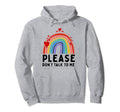 Please Dont Talk To Me Depression Mental Hoodie - Trendy Graphic Unisex - T-Shirt, Sweatshirt, Hoodie