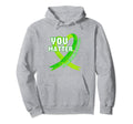 Heart Wear Green Mental Health Mental Hoodie - Aesthetic Graphic Unisex - T-Shirt, Sweatshirt, Hoodie