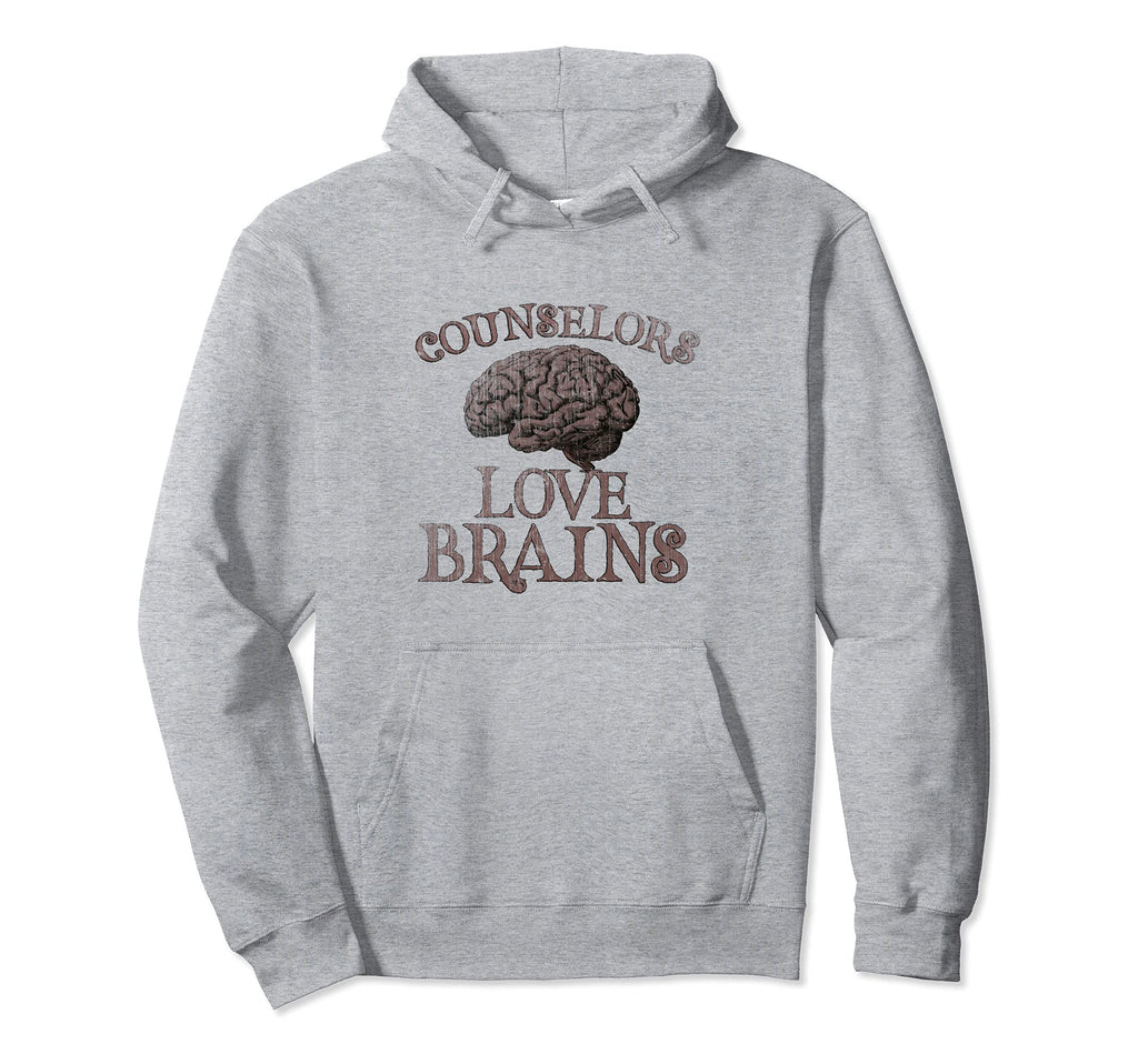 Counselors Love Brains This Is My Scary Hoodie - Custom Art Print Unisex - T-Shirt, Sweatshirt, Hoodie