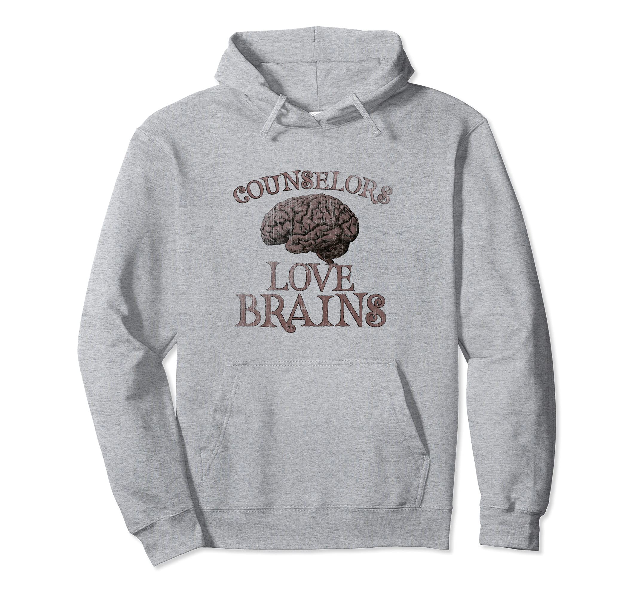 Counselors Love Brains This Is My Scary Hoodie - Custom Art Print Unisex - T-Shirt, Sweatshirt, Hoodie