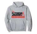 My Fitness Journey Is What Keeps Me Hoodie - Unique Graphic for Adults - T-Shirt, Sweatshirt, Hoodie