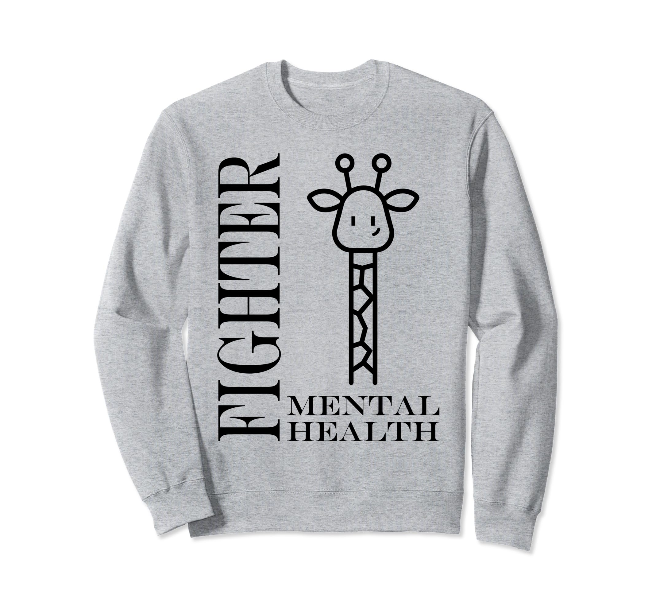 Warrior Brain Illness Animal Sweatshirt - Casual Everyday Wear Unisex - T-Shirt, Sweatshirt, Hoodie