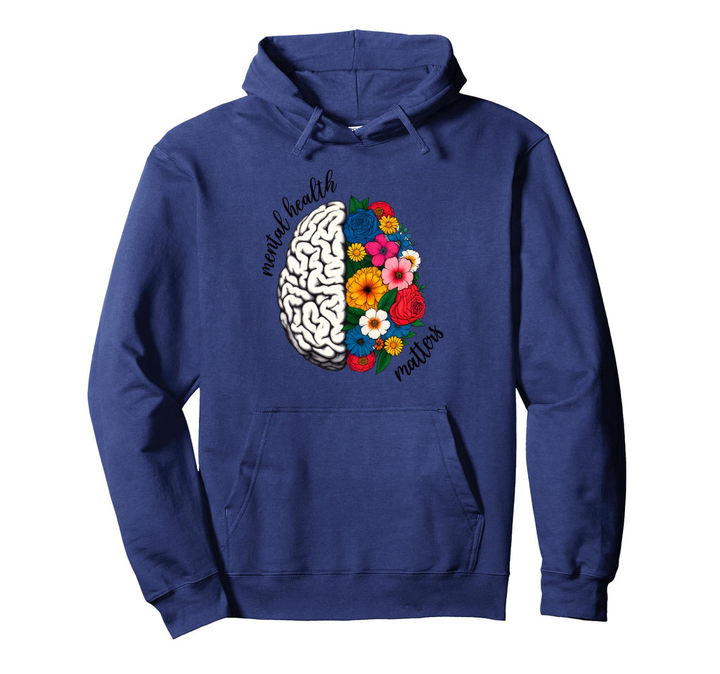 Mental Health Awareness Month End Hoodie - Casual Everyday Wear Unisex - T-Shirt, Sweatshirt, Hoodie
