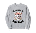 Stimming Is Self Care Kitten Autism Sweatshirt - Custom Art Print Unisex - T-Shirt, Sweatshirt, Hoodie