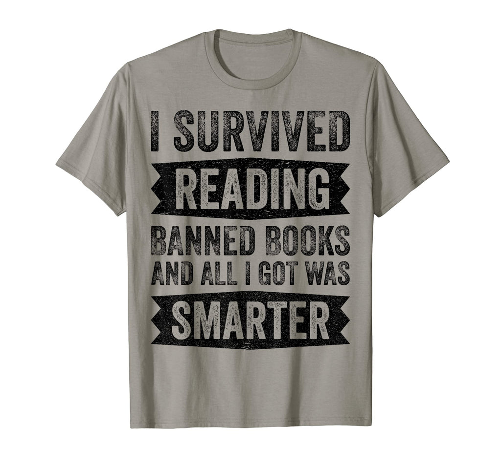 I Survived Reading Banned Books And All T-Shirt - Trendy Graphic Men Women - T-Shirt, Sweatshirt, Hoodie