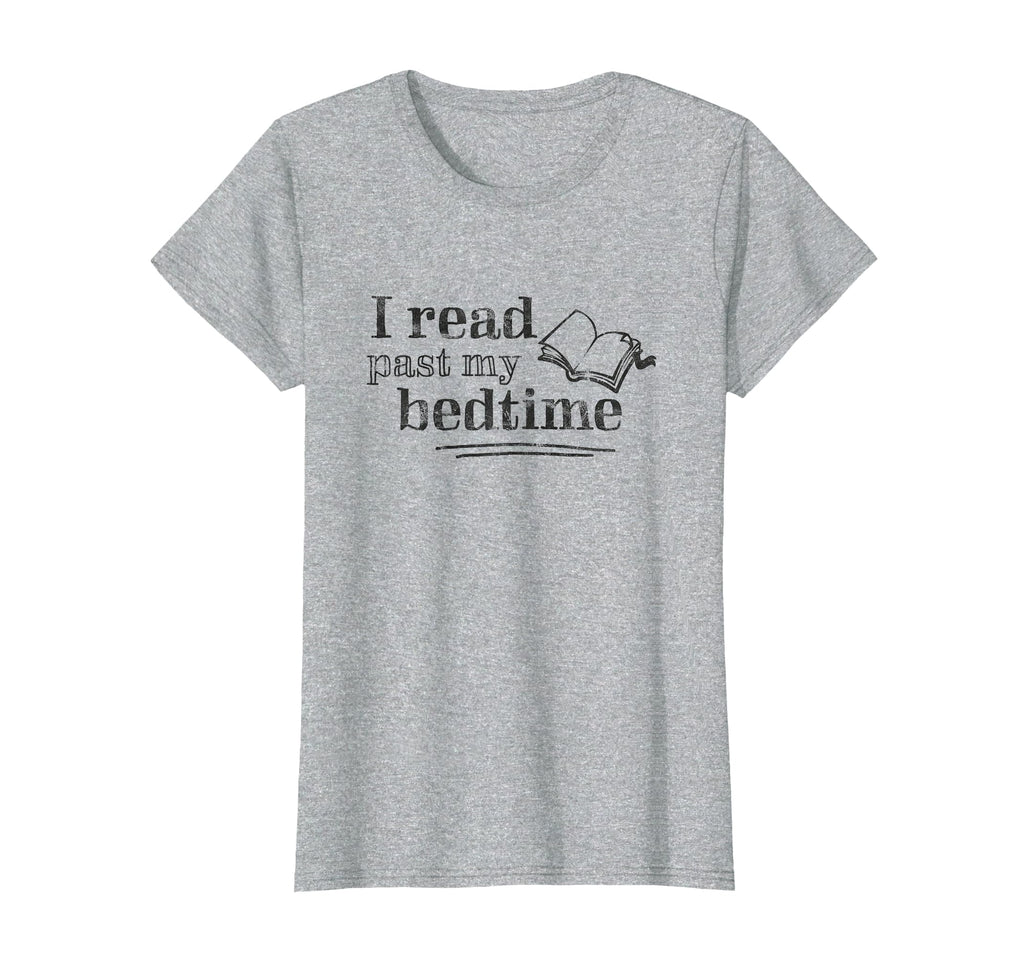 I Read Past My Bedtime Bookworm Book T-Shirt - Custom Art Print Unisex - T-Shirt, Sweatshirt, Hoodie
