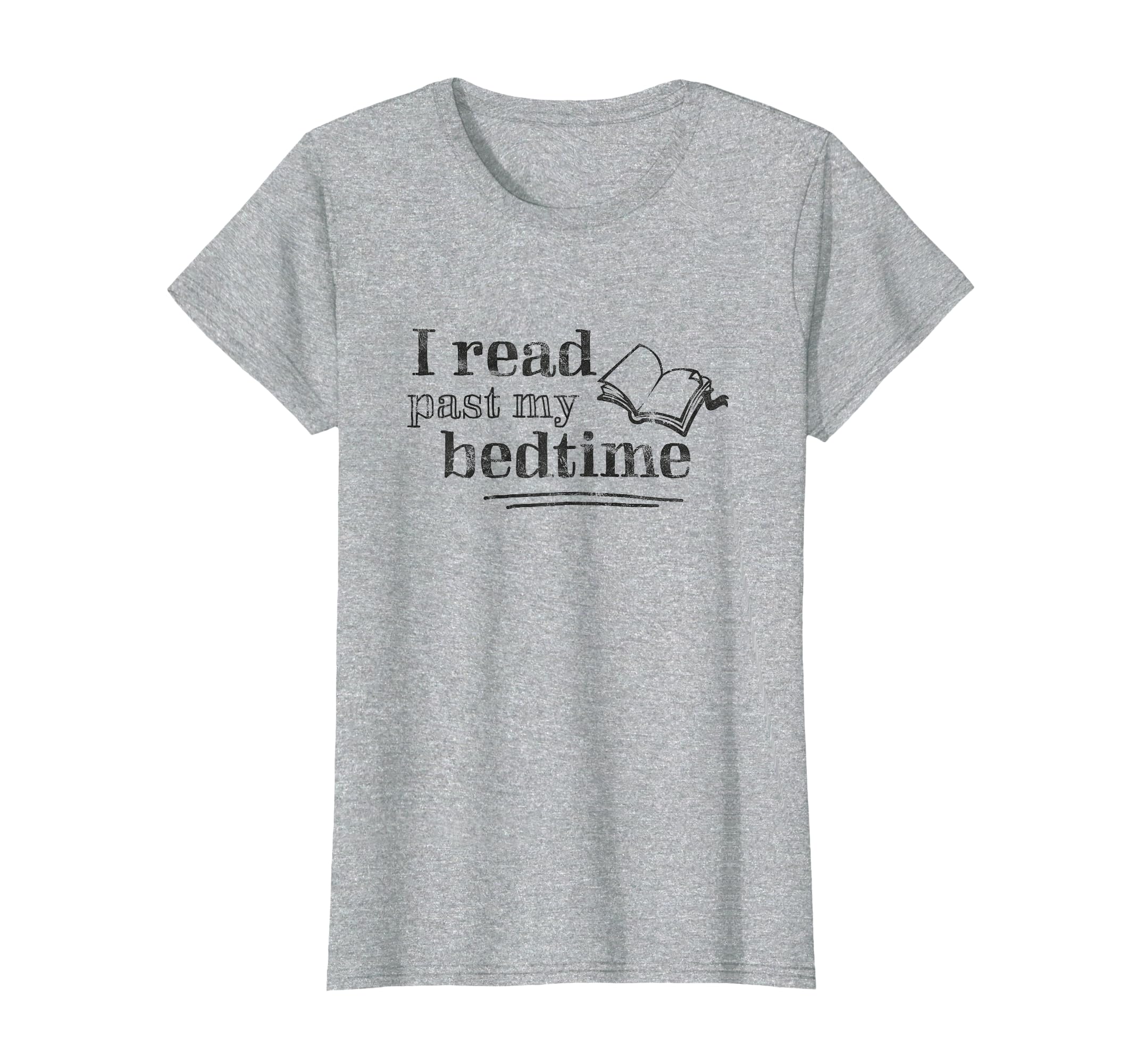 I Read Past My Bedtime Bookworm Book T-Shirt - Custom Art Print Unisex - T-Shirt, Sweatshirt, Hoodie