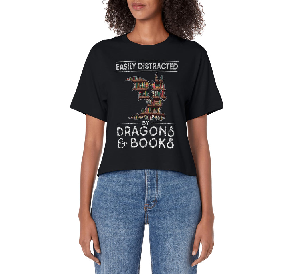 Easily Distracted Dragons And Sweatshirt - Casual Everyday Wear Men Women - T-Shirt, Sweatshirt, Hoodie