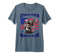 Getting My Steps Walking Lord Opossum T-Shirt - Trendy Graphic for Adults - T-Shirt, Sweatshirt, Hoodie