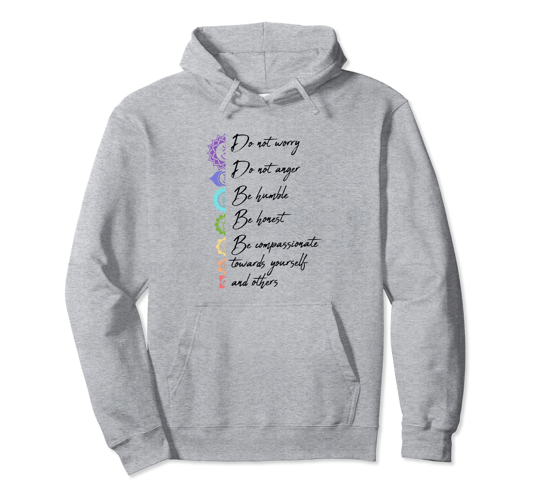 Chakra Healing Crystals Holistic Healer Hoodie - Graphic Print Men Women - T-Shirt, Sweatshirt, Hoodie