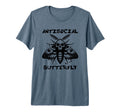 Antisocial Butterfly Funny Death T-Shirt - Streetwear Style for Adults - T-Shirt, Sweatshirt, Hoodie