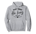 Plot Twist He Lives Easter Hoodie - Aesthetic Graphic for Adults - T-Shirt, Sweatshirt, Hoodie