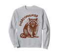 Adhd Racoon Neurodiversity Autism Sweatshirt - Aesthetic Graphic Unisex - T-Shirt, Sweatshirt, Hoodie