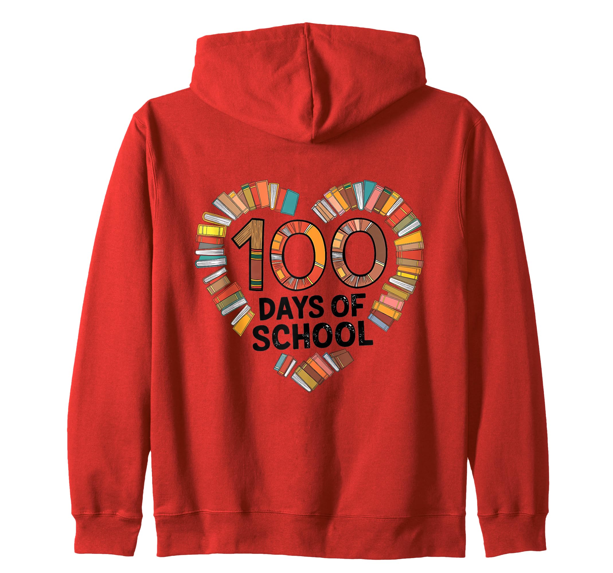100 Days School Bibliophiles Who Love Sweatshirt - Custom Art Print Unisex - T-Shirt, Sweatshirt, Hoodie