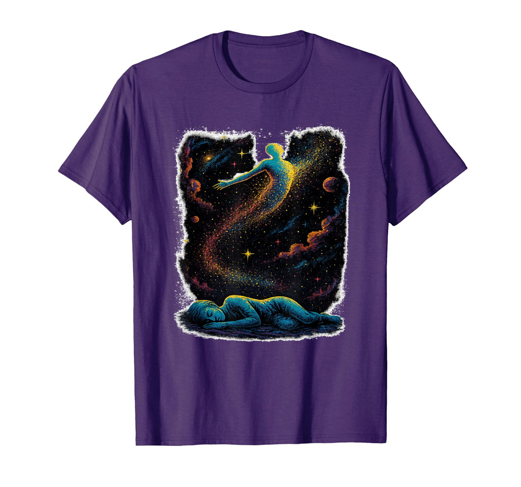 Astral Projection Dream Art Cosmic Out T-Shirt - Unique Graphic Men Women - T-Shirt, Sweatshirt, Hoodie