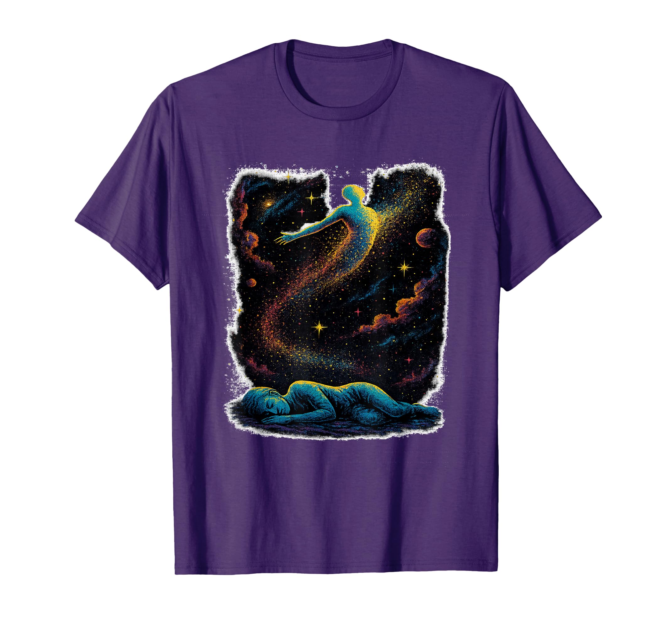 Astral Projection Dream Art Cosmic Out T-Shirt - Unique Graphic Men Women - T-Shirt, Sweatshirt, Hoodie