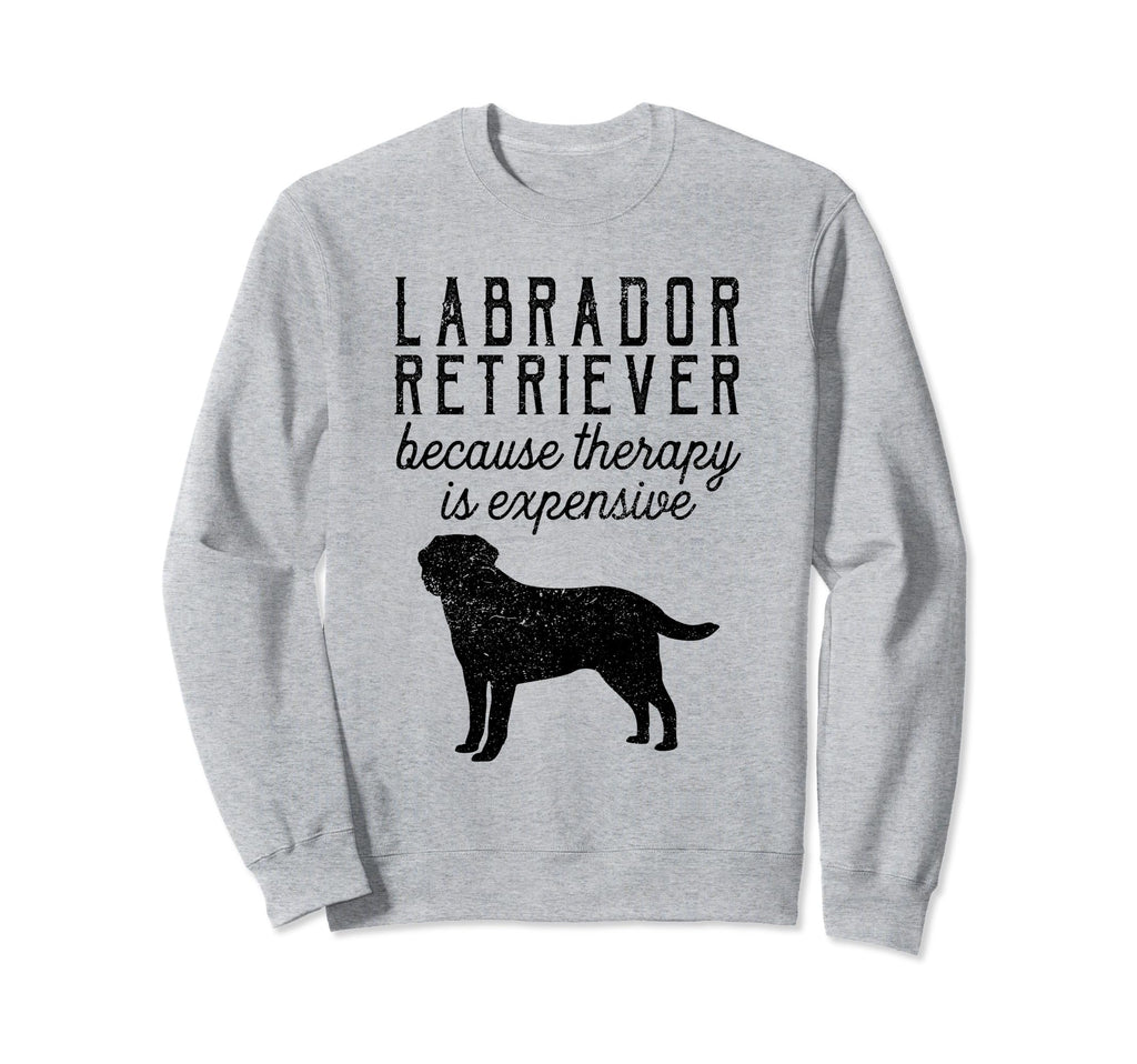 Yellow Lab Labrador Retriever Sweatshirt - Minimalist Print for Adults - T-Shirt, Sweatshirt, Hoodie