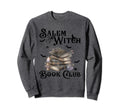 Salem Witch Book Club Funny Halloween Sweatshirt - Minimalist Print Unisex - T-Shirt, Sweatshirt, Hoodie