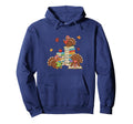 Bookish Turkeys Reading Stack Books Hoodie - Minimalist Print for Adults - T-Shirt, Sweatshirt, Hoodie