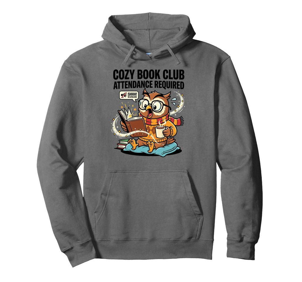 Cozy Attendance Required Shhh No Spoilers Hoodie - Trendy Graphic Unisex - T-Shirt, Sweatshirt, Hoodie