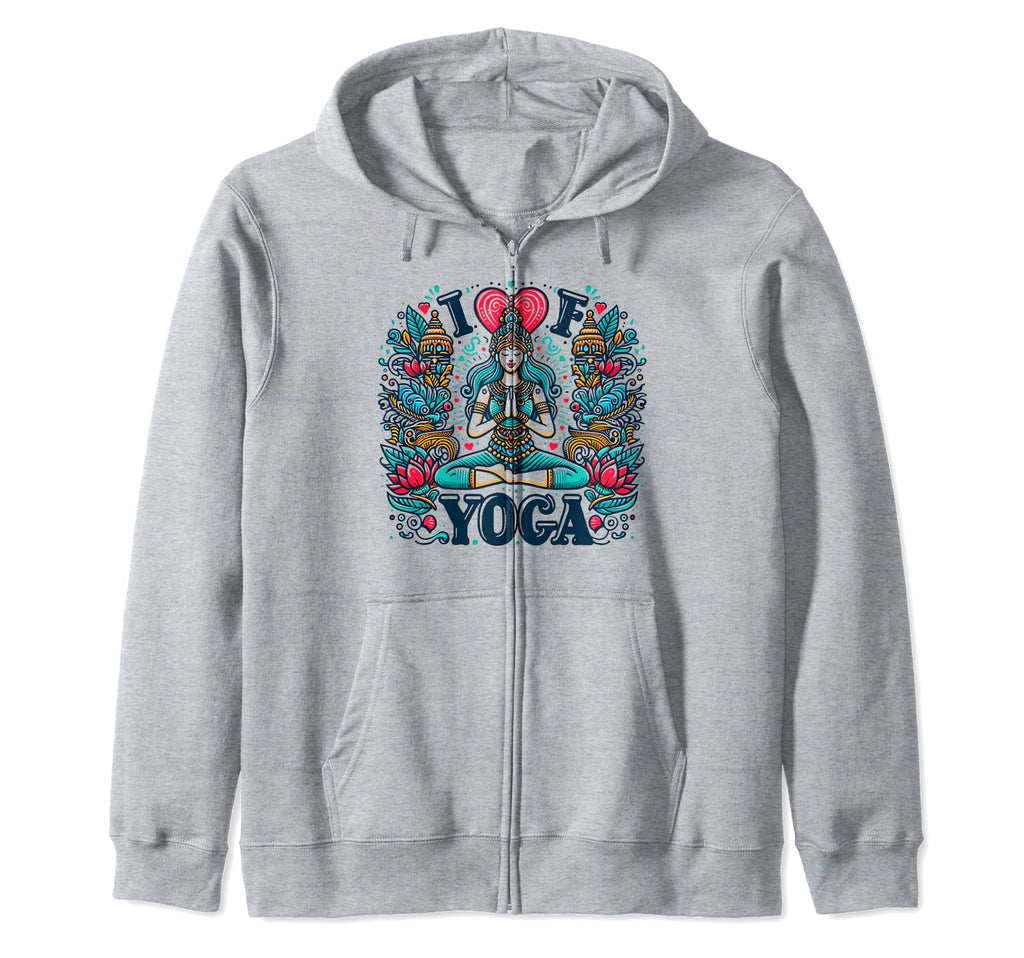 Power Yoga Strength And Mindfulness Hoodie - Minimalist Print Unisex - T-Shirt, Sweatshirt, Hoodie