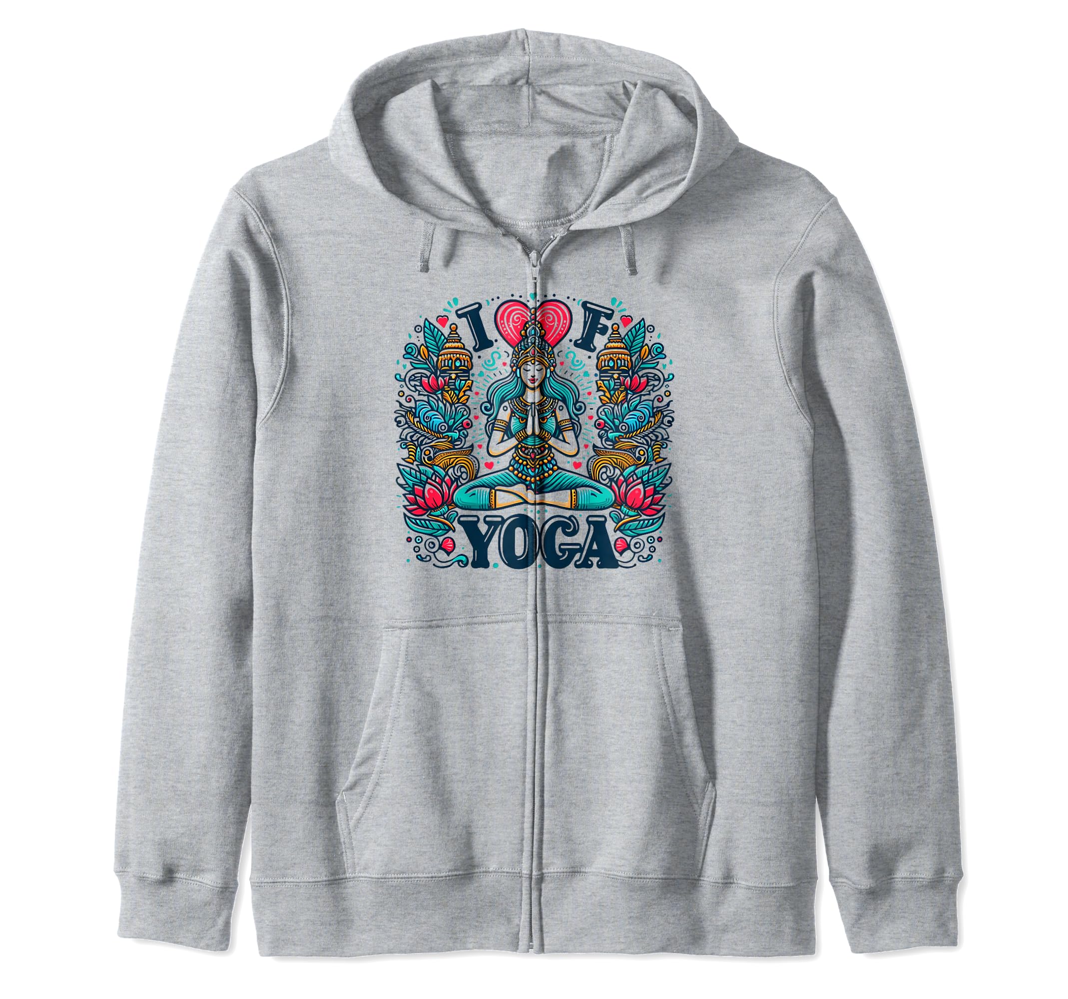 Power Yoga Strength And Mindfulness Hoodie - Minimalist Print Unisex - T-Shirt, Sweatshirt, Hoodie