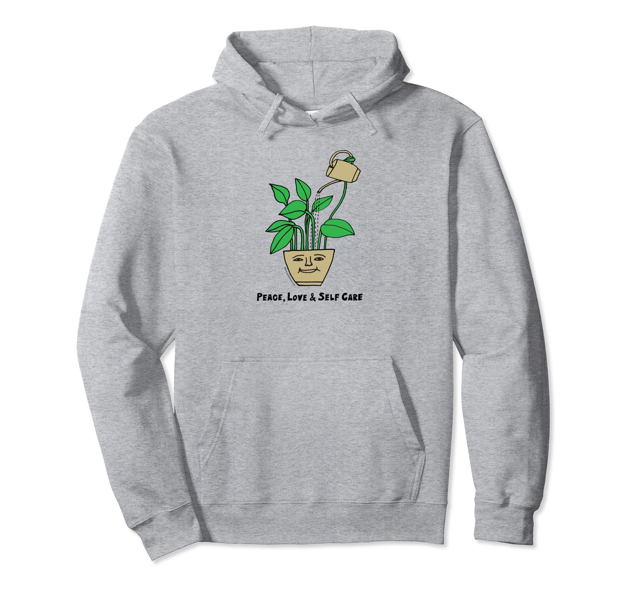 Peace Love And Self Care House Hoodie - Casual Everyday Wear Men Women - T-Shirt, Sweatshirt, Hoodie
