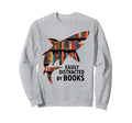Shark Costume Teens Books Nerds Sweatshirt - Aesthetic Graphic Unisex - T-Shirt, Sweatshirt, Hoodie