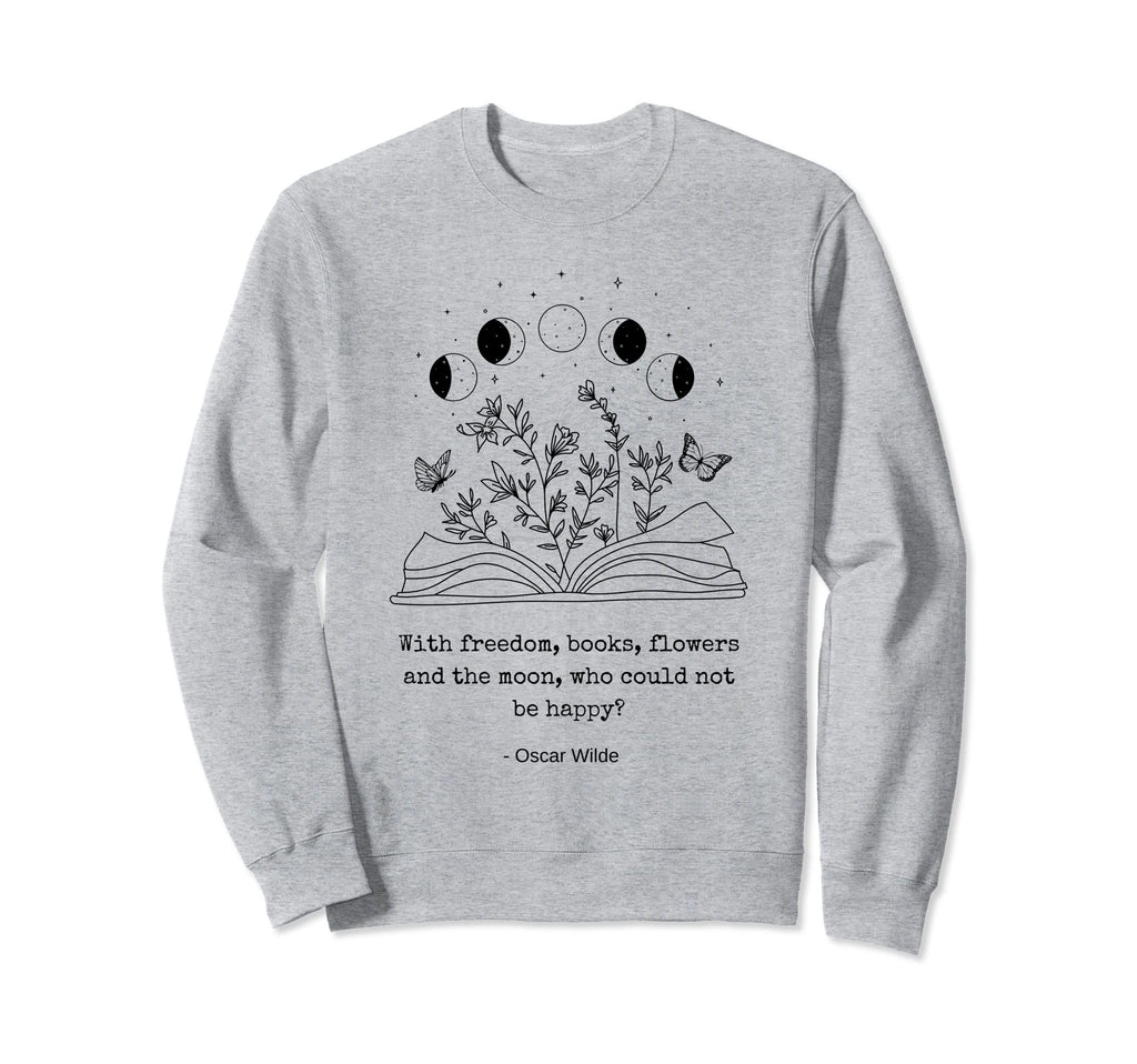 Poet Literary Literature Bookish Sweatshirt - Minimalist Print Men Women - T-Shirt, Sweatshirt, Hoodie