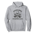 Raccoon Cowboy Western Feeling Hoodie - Aesthetic Graphic Unisex - T-Shirt, Sweatshirt, Hoodie