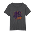 49 And Living Plot Twist Birthday Gift T-Shirt - Aesthetic Graphic Unisex - T-Shirt, Sweatshirt, Hoodie