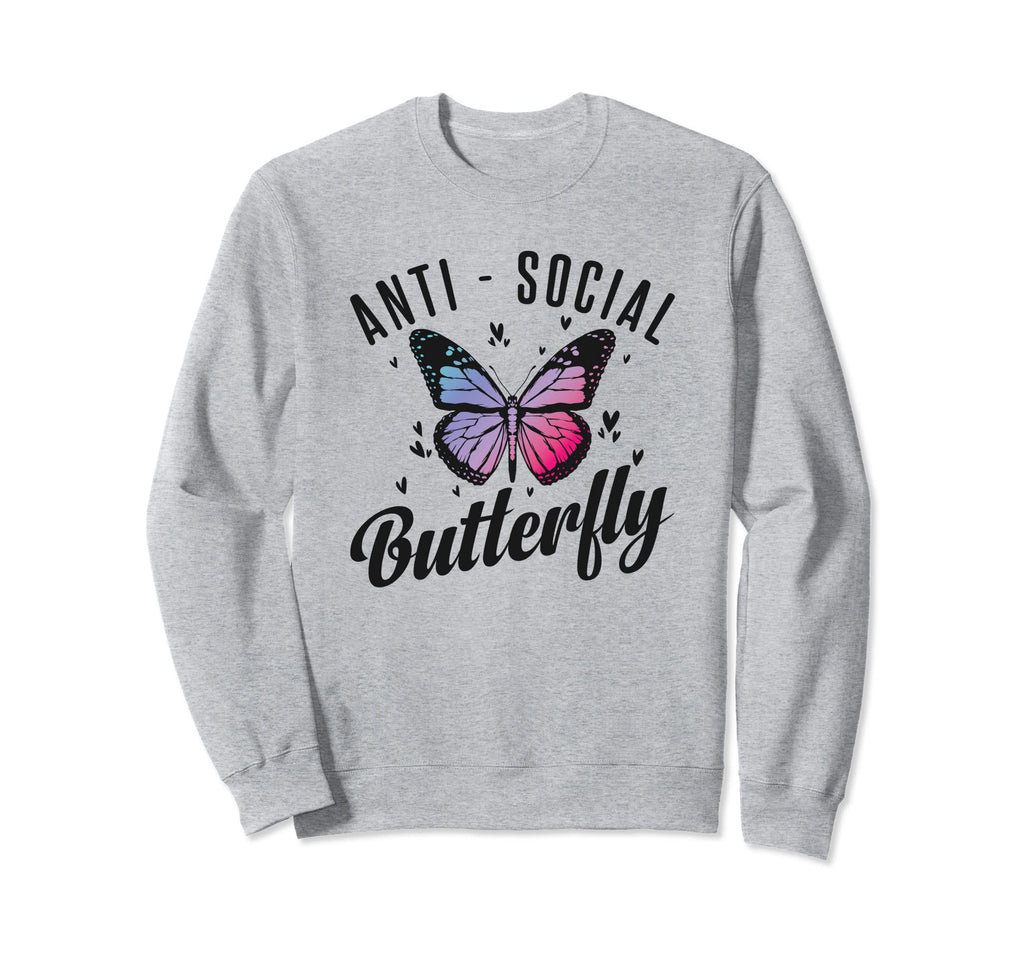 Butterfly Insects Caterpillar Beautiful Hoodie - Trendy Graphic Men Women - T-Shirt, Sweatshirt, Hoodie