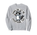 Philosopher Thinker Overthinker Hoodie - Custom Art Print Unisex - T-Shirt, Sweatshirt, Hoodie