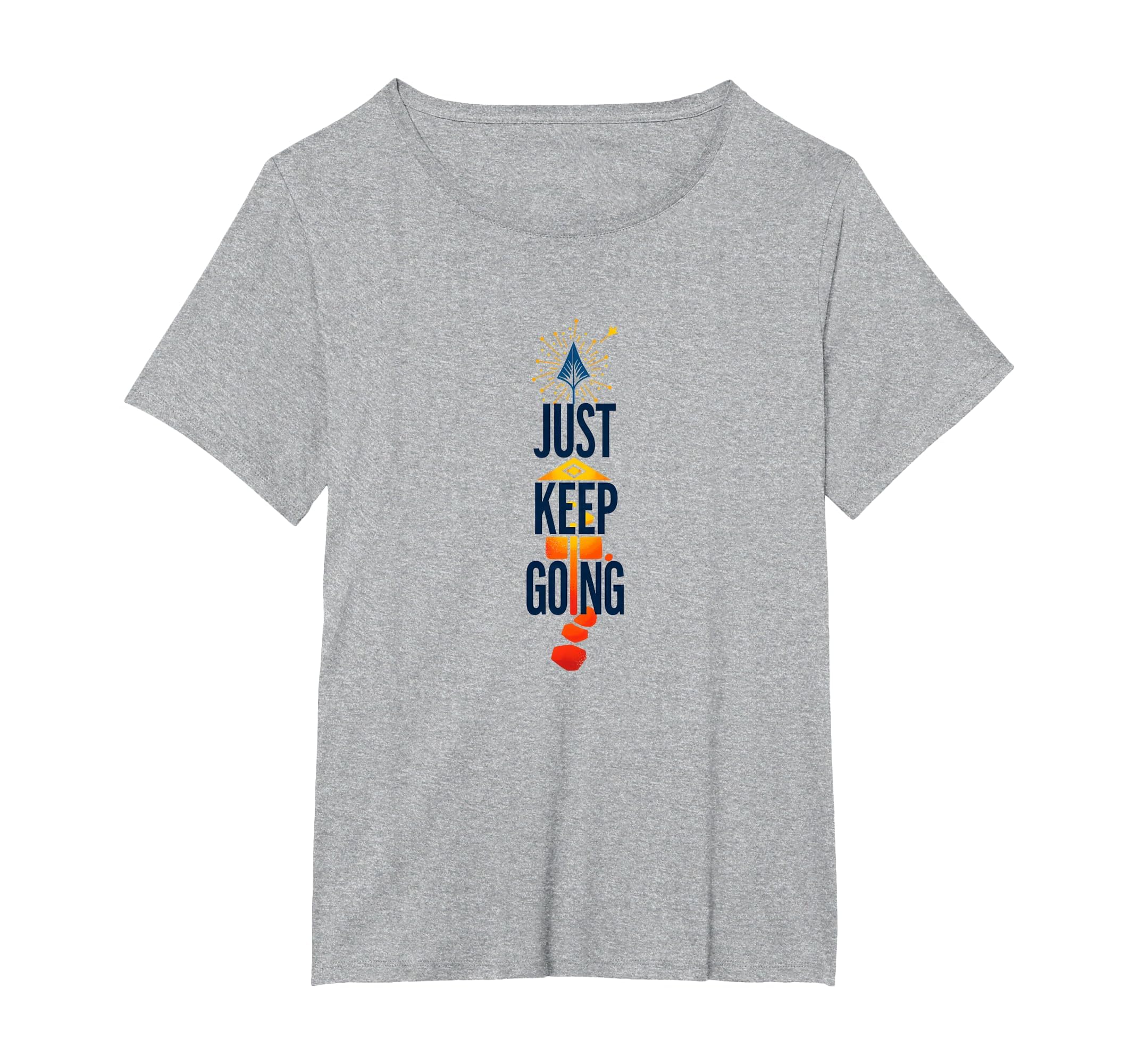 Just Keep Going Inspirational Arrow T-Shirt - Aesthetic Graphic Unisex - T-Shirt, Sweatshirt, Hoodie