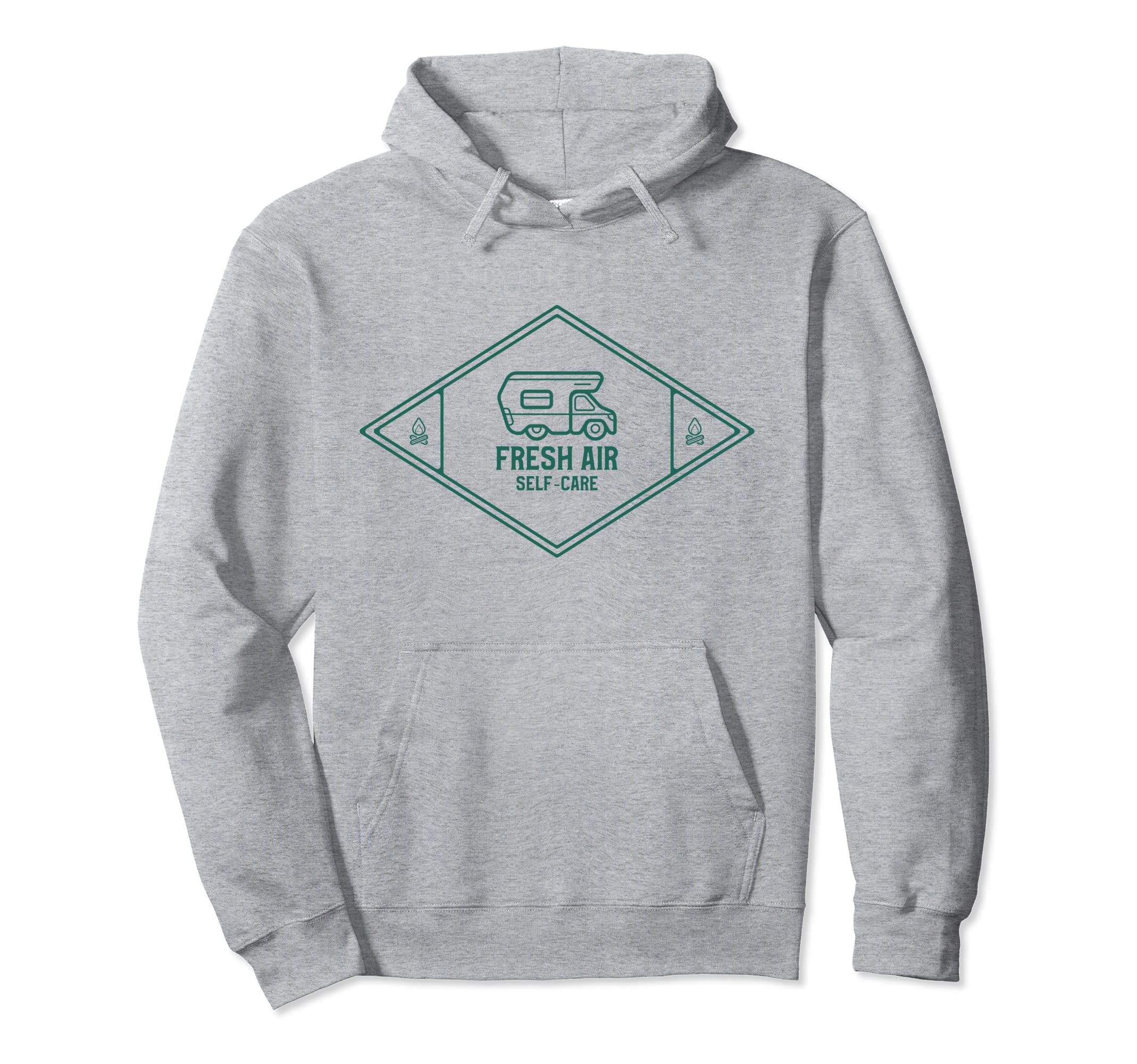 Fresh Air Self Care Mental Health Hoodie - Graphic Print for Adults - T-Shirt, Sweatshirt, Hoodie