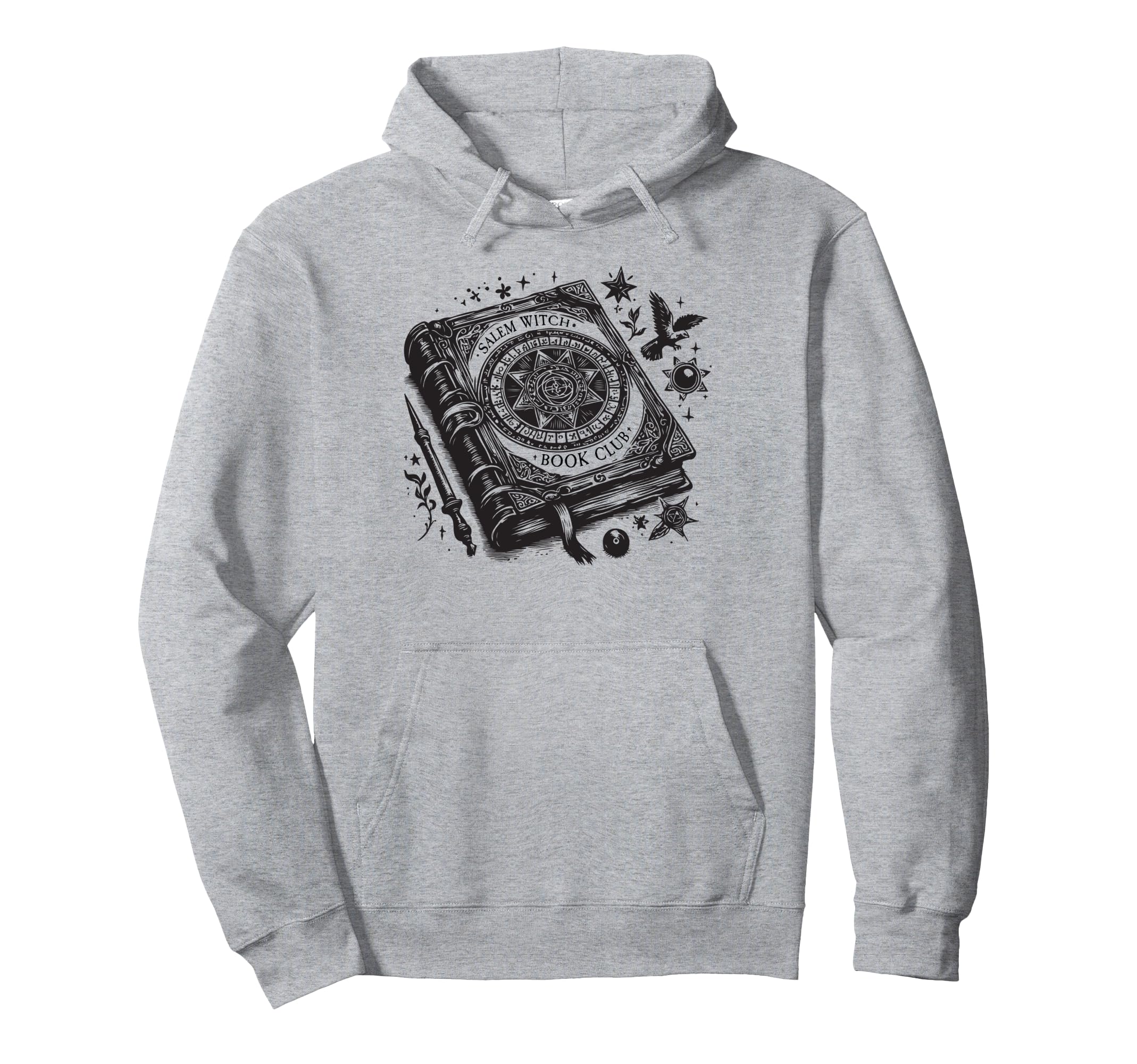 Salem Witch Book Club Bookworm Reading Hoodie - Streetwear Style Unisex - T-Shirt, Sweatshirt, Hoodie