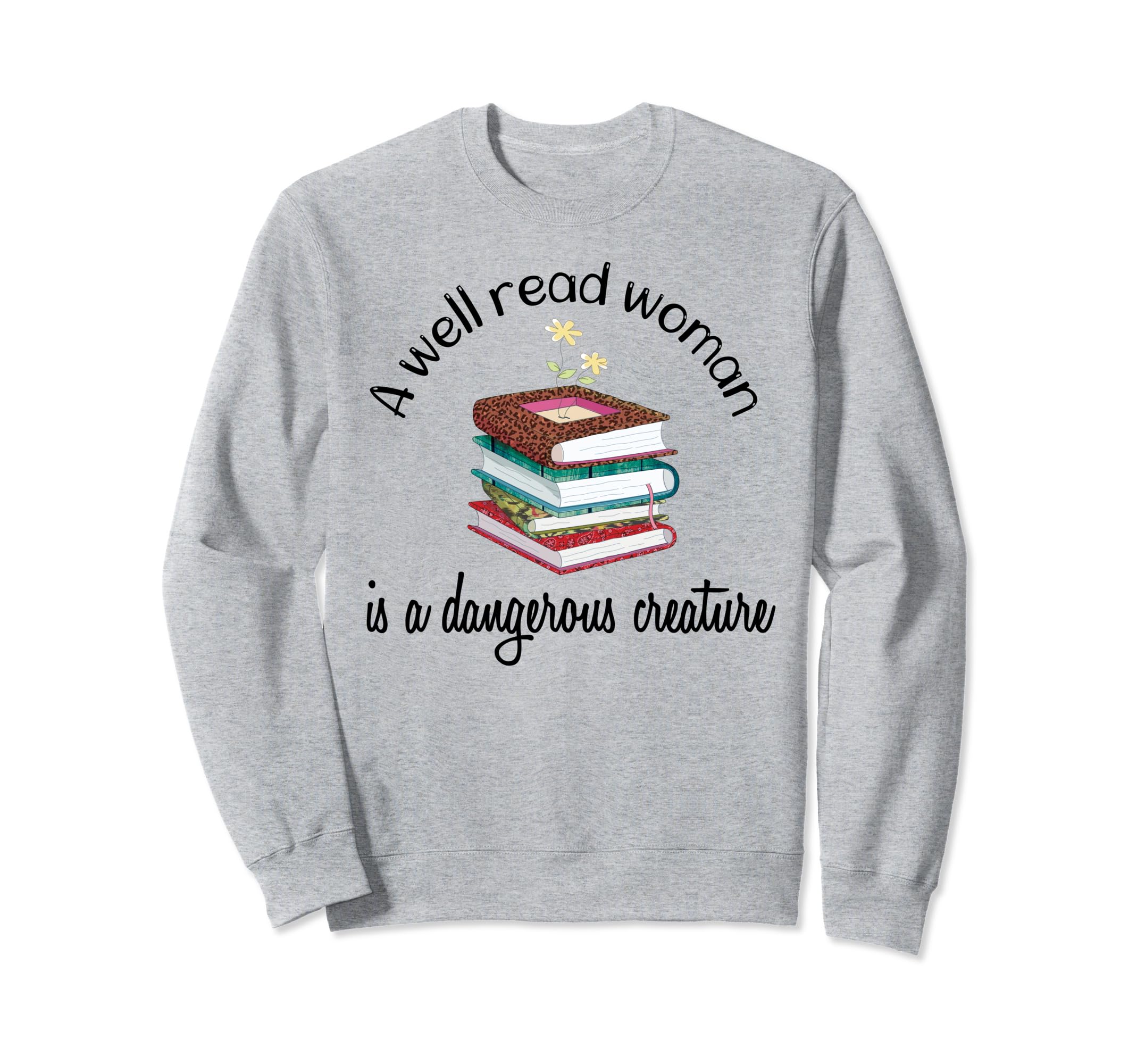 Book Reading Lover Well Read Is Sweatshirt - Minimalist Print Unisex - T-Shirt, Sweatshirt, Hoodie