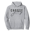 Choose Joy Faith Based Christian Romans Hoodie - Unique Graphic Men Women - T-Shirt, Sweatshirt, Hoodie